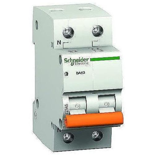 Фото автоматический выключатель schneider electric домовой ва63 4,5ka в интернет магазине