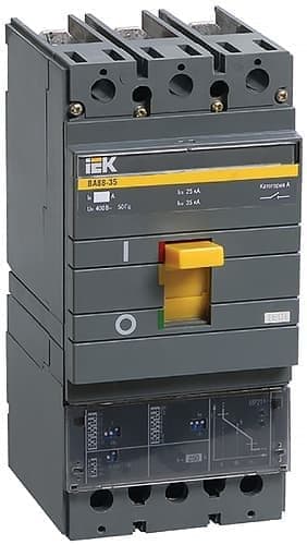 Фото автоматический выключатель iek ва88-35 с электронным расцепителем в интернет магазине