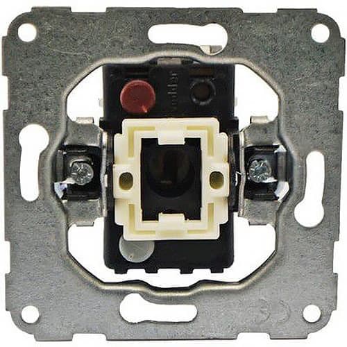Фото механизм выключателя 1-кл. кнопочного 10а hager (11001102) в интернет магазине