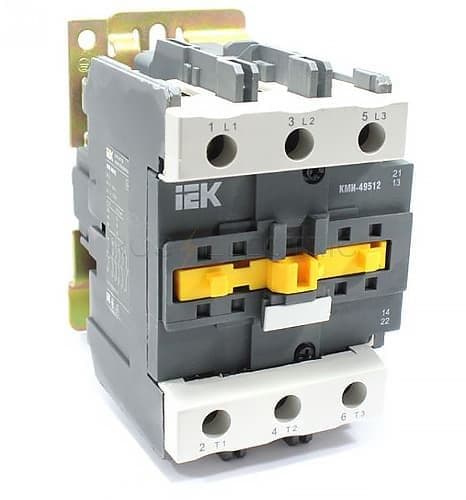 Фото контактор iek кми-49512 95а 1но+1нз в интернет магазине