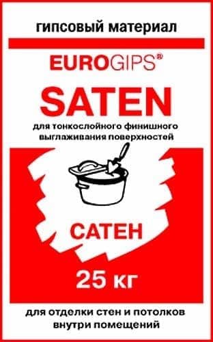 Картинка "шпаклевка гипсовая eurogips saten" купить в Киеве