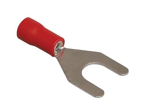 Фото наконечник-вилка медный луженный изолированный iek нви в интернет магазине