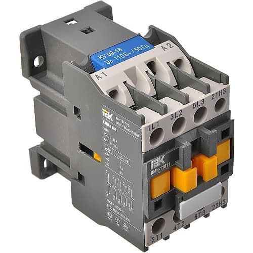 Картинка "контактор iek кми-11811 18а 1нз 110в" купить в Киеве