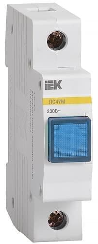 Фото сигнальная лампа (синяя) (матрица) iek лс-47м (mls20-230-k07) в интернет магазине