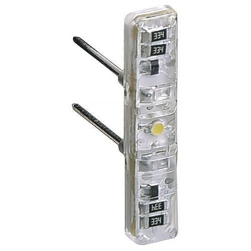 Фото светодиодная лампа подсветки для проходного и кнопочного выключателей 0,15 ма legrand (067686) в интернет магазине