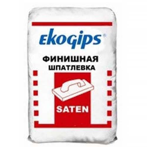 Картинка "шпаклевка гипсовая ekogips saten 25 кг" купить в Киеве