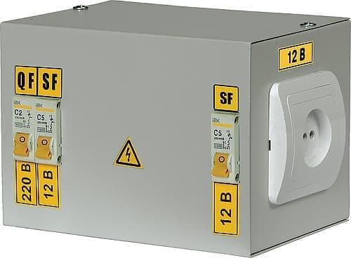 Фото ящик с понижающим трансформатором iek ятп-0,25 220 в интернет магазине