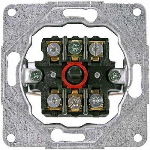 Фото механизм выключателя поворотного для жалюзи 10а hager (11004007) в интернет магазине