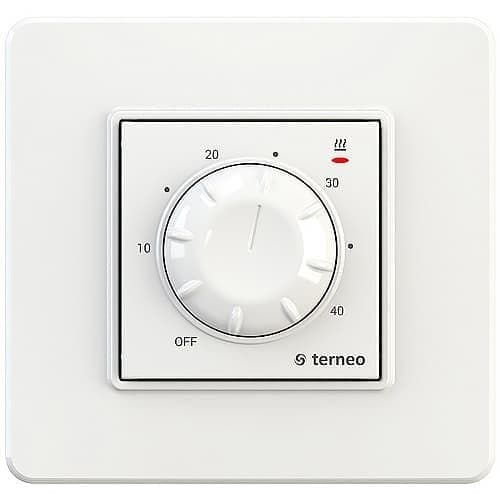 Картинка "терморегулятор электронно-механический terneo rtp стандарт белый с датчиком пола (rtp белый)" купить в Киеве