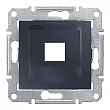 Накладка для розетки RJ45, одномодульная RDM, cat 5e, 6 UTP Schneider ...