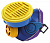 Фото респиратор пульс-1 master tool 1 фильтр (82-0142) в интернет магазине