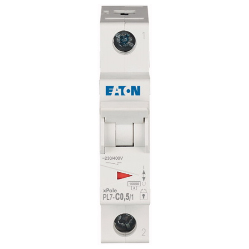 Автоматический выключатель Eaton PL7-C0,5-1 (3)