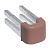 Фото перемычка hager для соединения блоков фазных клемм серии kn (10 шт.) (kn99p) в интернет магазине