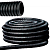 Фото труба двухслойная гофрированная kopos полиэтилен черный цвет с муфтой в интернет магазине