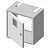 Фото ящик для установки счетчика газа навесной билмакс ясг-6мс (б00000088) в интернет магазине