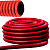 Фото труба двухслойная гофрированная kopos полиэтилен красный цвет с муфтой в интернет магазине